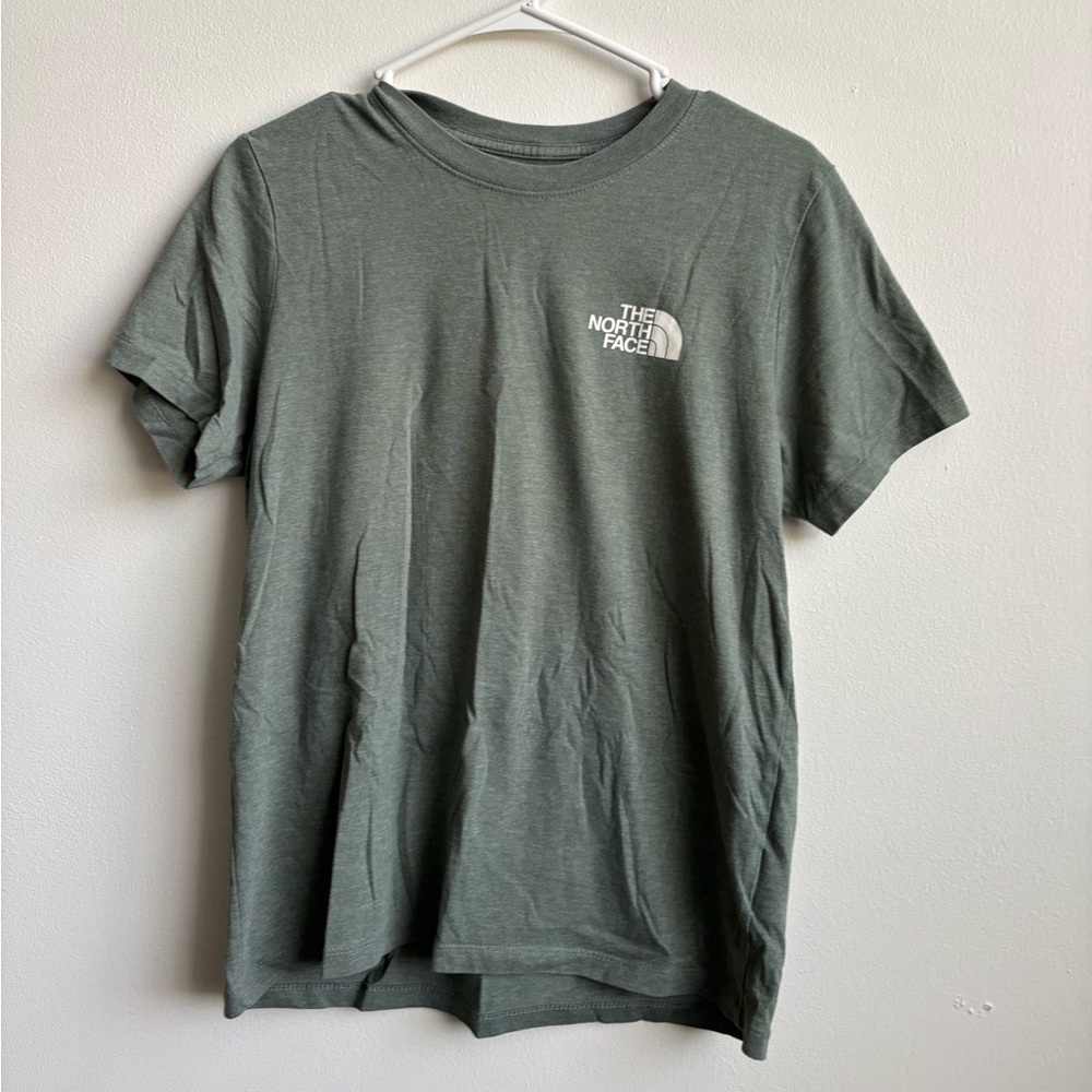 Women’s North Face Green Short Sleeve Graphic T-Shirt - Size: M